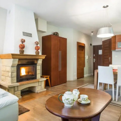 Отель Apartamenty Pod Skocznią z kominkiem i tarasem комната для гостей фото 4