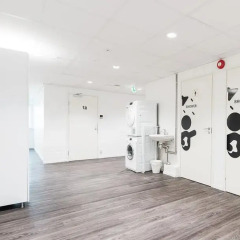 Отель Forenom Hostel Helsinki Merihaka Финляндия, Хельсинки - 1 отзыв об отеле, цены и фото номеров - забронировать отель Forenom Hostel Helsinki Merihaka онлайн фитнесс-зал