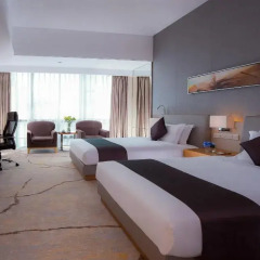 Huaqiang Plaza Hotel Shenzhen 4* Номер Делюкс с 2 отдельными кроватями фото 5
