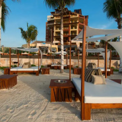 Отель Villa del Palmar Cancun Luxury Beach Resort & Spa Мексика, Плайя-Мухерес - отзывы, цены и фото номеров - забронировать отель Villa del Palmar Cancun Luxury Beach Resort & Spa онлайн бассейн фото 2
