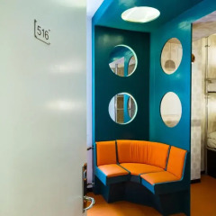 Copenhagen Downtown Hostel Кровать в общем номере фото 20