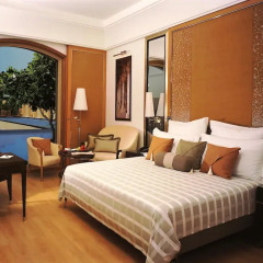 Отель Trident, Gurgaon 5* Номер Делюкс с двуспальной кроватью фото 2