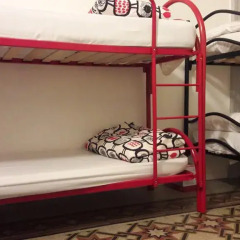 discovery hostel Кровать в общем номере с двухъярусной кроватью фото 3