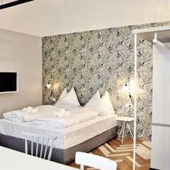 Отель grätzlhotel karmelitermarkt Полулюкс с различными типами кроватей фото 4