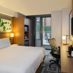 Отель Hilton Garden Inn New York/Central Park South-Midtown West 3* Номер Делюкс с различными типами кроватей фото 3