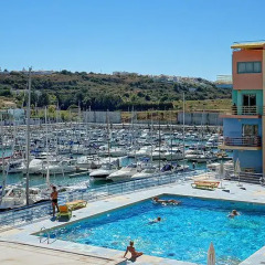 Отель Apartamentos da Marina бассейн фото 2