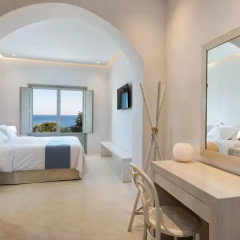 Отель Villa Adrali Греция, Остров Санторини - отзывы, цены и фото номеров - забронировать отель Villa Adrali онлайн комната для гостей фото 5