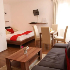 Отель CheckVienna - Apartmenthaus Hietzing Апартаменты с различными типами кроватей фото 18