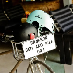 Отель Bangkok Bed And Bike Бангкок фитнесс-зал фото 2