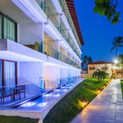 Porto De Galinhas Praia Hotel 4* Улучшенный номер с различными типами кроватей фото 13