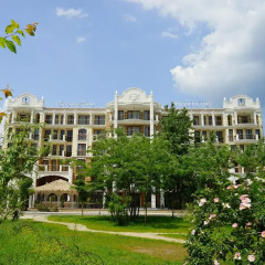 Отель Apartcomplex Harmony Suites - Dream Island Болгария, Солнечный берег - отзывы, цены и фото номеров - забронировать отель Apartcomplex Harmony Suites - Dream Island онлайн вид на фасад фото 2