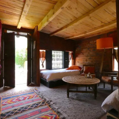 Отель Ecolodge Bab El Oued Maroc Oasis Полулюкс с различными типами кроватей фото 3