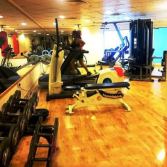 Отель Furnished Rentals ARY Marina Tower Dubai Marina фитнесс-зал