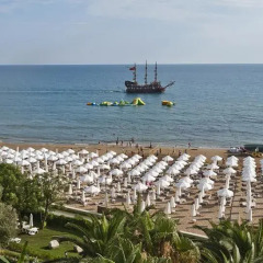 Sırma Garden Hotel Сиде приотельная территория