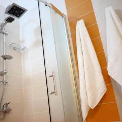 Отель Saint Tropez Apartments Албания, Саранда - отзывы, цены и фото номеров - забронировать отель Saint Tropez Apartments онлайн ванная