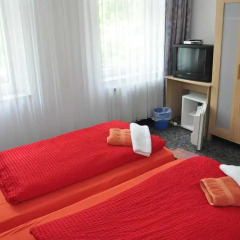 Отель Pension Leipzig Georgplatz 3* Стандартный номер разные типы кроватей фото 12