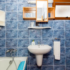 Отель Gold Sand Villa Кипр, Протарас - отзывы, цены и фото номеров - забронировать отель Gold Sand Villa онлайн ванная фото 2