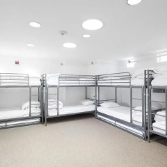 HighRoad Hostel DC Кровать в общем номере с двухъярусной кроватью фото 13