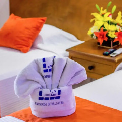 Hotel Hacienda de Vallarta Centro 3* Стандартный номер с различными типами кроватей фото 2