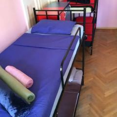 Squirrel Hostel Tbilisi Кровать в общем номере с двухъярусной кроватью фото 10