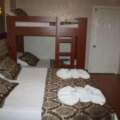 Big Apple Hostel & Hotel Семейный номер Делюкс с двуспальной кроватью фото 6