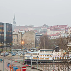 Апартаменты Harbour Apartment балкон