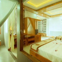 Отель Riverside Plum Garden Homestay 2* Номер Делюкс с различными типами кроватей фото 3