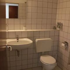 Отель Ferienwohnung nähe Uniklinik ванная