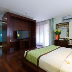 Отель Green Heaven Hoi An Resort and Spa 4* Люкс Премиум с различными типами кроватей фото 10