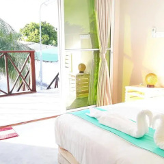 Отель Amvoj Maldives Thulusdhoo 4* Номер Делюкс фото 6