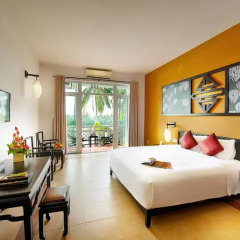 Отель Hoi An Beach Resort 4* Номер Делюкс с различными типами кроватей фото 11