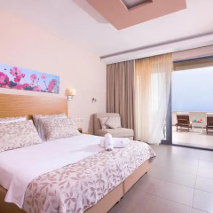 Отель Aeolis Thassos Palace 4* Улучшенный номер с различными типами кроватей фото 4