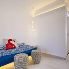 Art Hotel Santorini 4* Люкс с различными типами кроватей фото 3