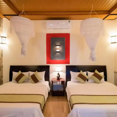 Отель Countryside Moon Homestay 2* Стандартный номер с различными типами кроватей фото 7