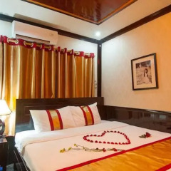 Отель Halong Bay Aloha Cruises 3* Улучшенный номер с различными типами кроватей фото 3