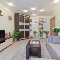 Гостиница Vip-Kvartira 3 Апартаменты разные типы кроватей фото 11