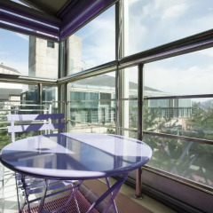 Отель Han River Guesthouse 2* Студия с различными типами кроватей фото 18