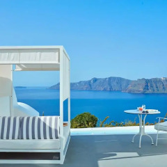 Отель Kirini Santorini 5* Полулюкс с двуспальной кроватью