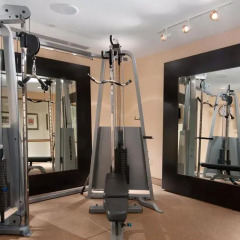Отель Hilton Columbus at Easton США, Колумбус - отзывы, цены и фото номеров - забронировать отель Hilton Columbus at Easton онлайн фитнесс-зал фото 2