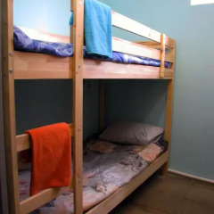 Хостел Маня Кровать в общем номере с двухъярусной кроватью фото 25