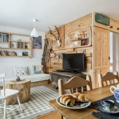 Отель Apartamenty Panorama Польша, Косцелиско - отзывы, цены и фото номеров - забронировать отель Apartamenty Panorama онлайн комната для гостей фото 5