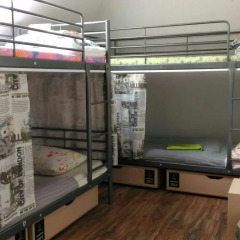 Хостел Кислород O2 Home Кровать в общем номере с двухъярусной кроватью фото 28