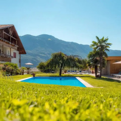 Отель und Residence Johanneshof Италия, Чермес - отзывы, цены и фото номеров - забронировать отель und Residence Johanneshof онлайн бассейн фото 3