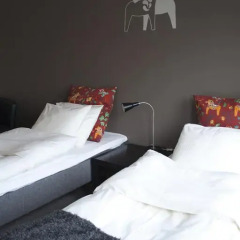 Отель Hotell Fridhemsgatan 3* Стандартный номер с различными типами кроватей фото 17