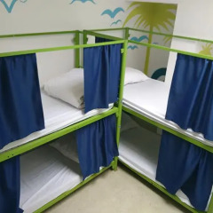Отель Home Brighton Backpackers Кровать в общем номере с двухъярусной кроватью фото 12