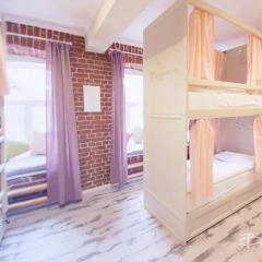 Nereus Hostel near Kremlin Кровать в общем номере двухъярусные кровати фото 7