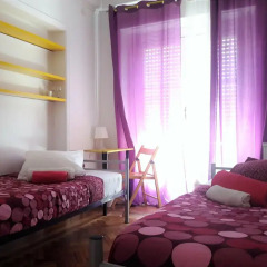 Mini Hostel in Lisbon Стандартный номер с 2 отдельными кроватями (общая ванная комната) фото 5