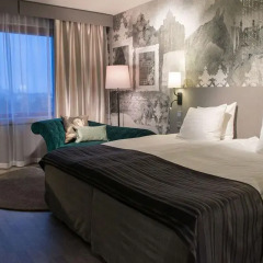 Отель Scandic Park 4* Улучшенный номер с двуспальной кроватью фото 5