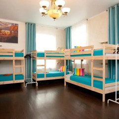 Europa Hostel Кровать в общем номере с двухъярусной кроватью фото 6