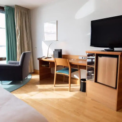 Отель Hilton Helsinki Kalastajatorppa 4* Номер Делюкс с разными типами кроватей фото 4